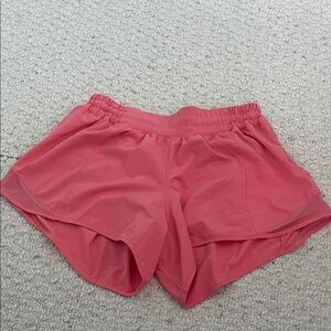 Lululemon Athletica Coral Athletic Shorts